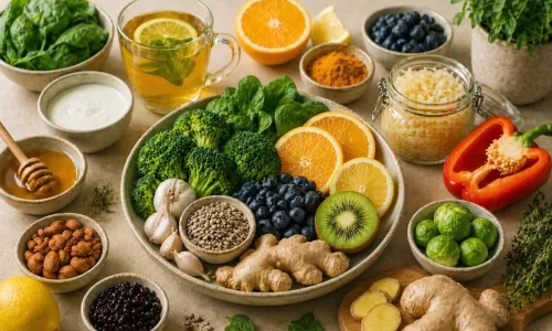 Gezonde voeding en supplementen voor een sterk immuunsysteem, weerstand en vitaliteit - Perfect Health de webshop voor supplementen